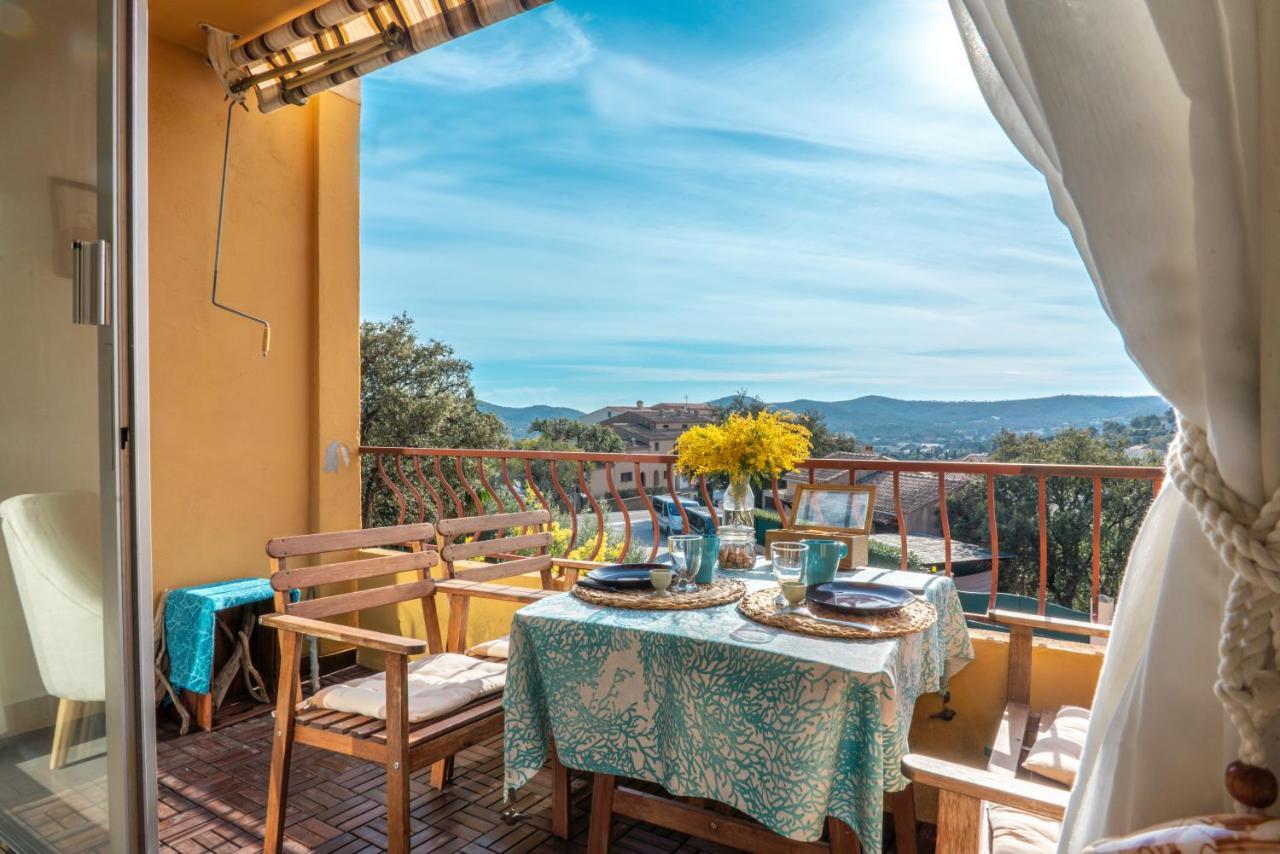 L'Odyssee Provencale, Un Duplex De Charme De 2 Chambres Au Pied Du Village Medieval De Bormes-Les-Mimosas, Offrant Des Prestations Haut De Gamme Et Une Superbe Vue Sur Le Massif Des Maures Bormes-les-Mimosas Exterior foto